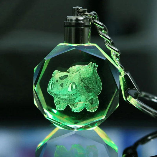 Porte-clés Cristal Bulbizarre - Pokéled