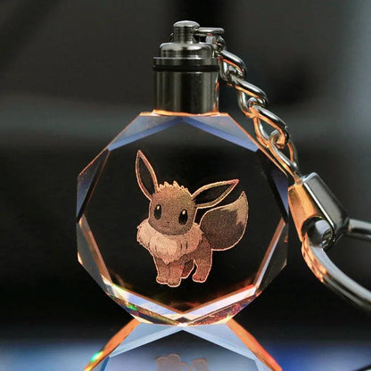 Porte-clés Cristal Évoli - Pokéled
